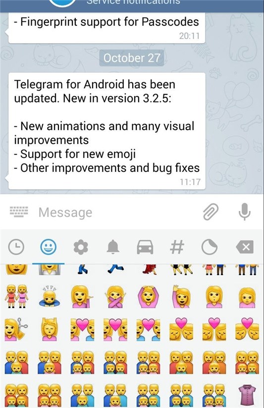 شکلک‌های همجنس‌گرایی به تلگرام اضافه شد!+عکس