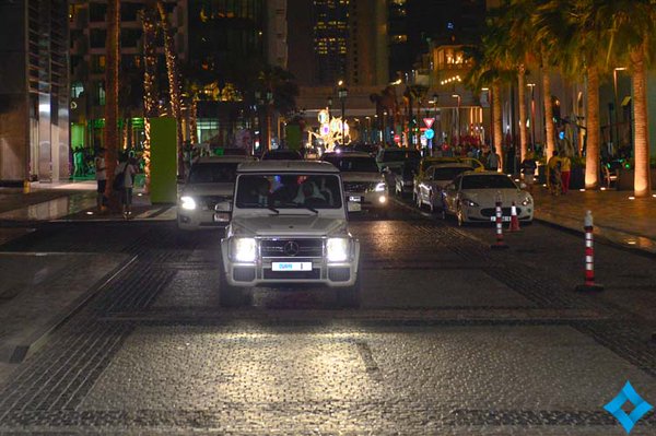 حاکم دبی سیسی را به گردش برد + عکس