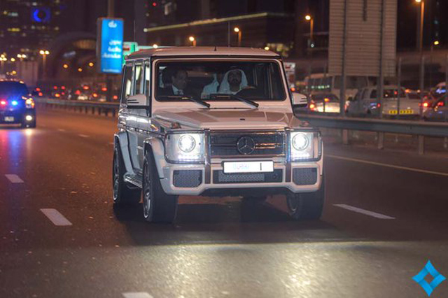 حاکم دبی سیسی را به گردش برد + عکس