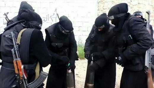 سوءاستفاده جدید داعش از زنان داوطلب +عکس