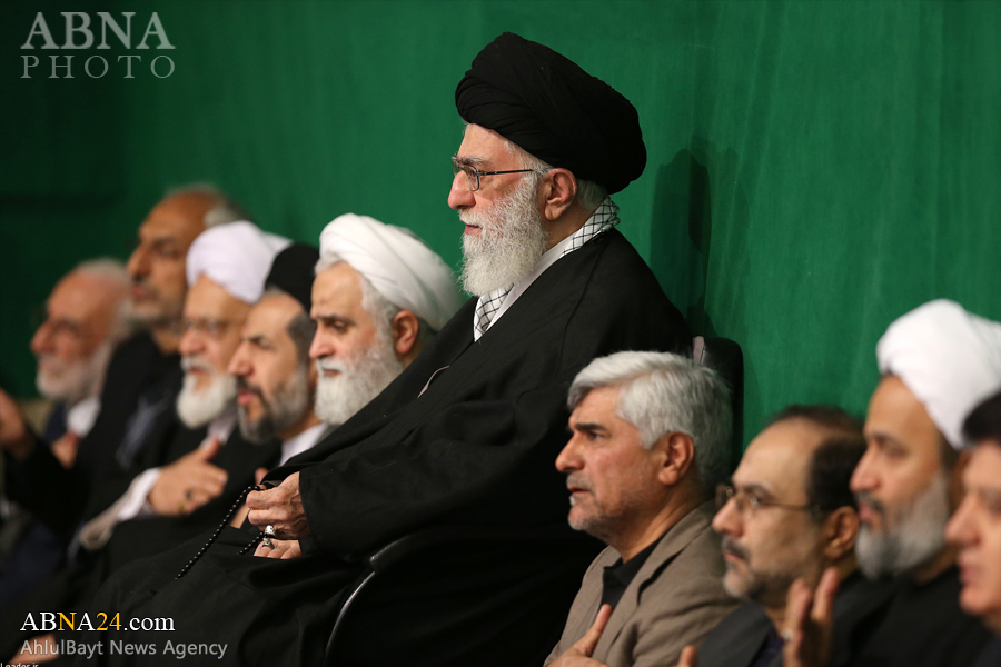 مراسم عزاداری اربعین حسینی در حضور رهبر معظم انقلاب برگزار شد + تصاویر