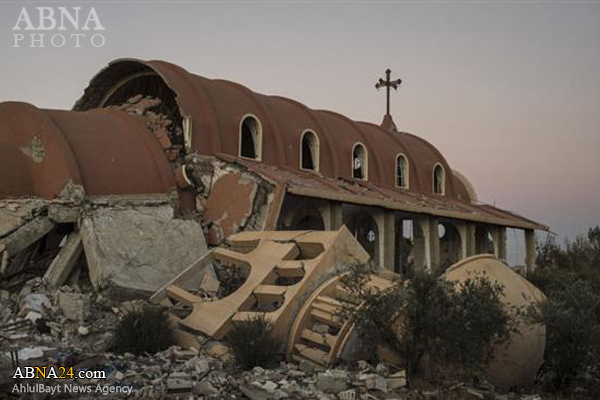 کلیساهای تخریب شده، میراث داعش در سوریه + عکس