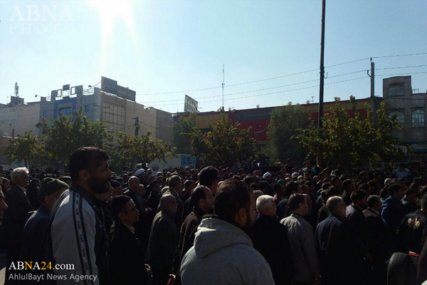 تشییع شهید مدافع حرم در استان تهران + تصاویر