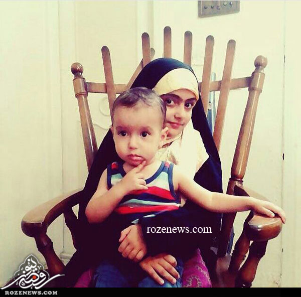 همدردی آرمیتا با فرزند شهید مدافع حرم + عکس