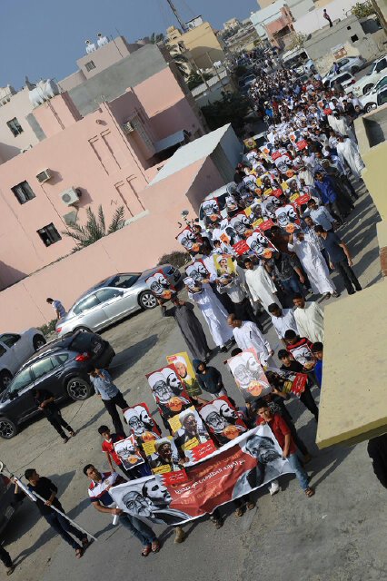 تظاهرات بحرینی‌ها در همبستگی با مسلمانان نیجریه +عکس