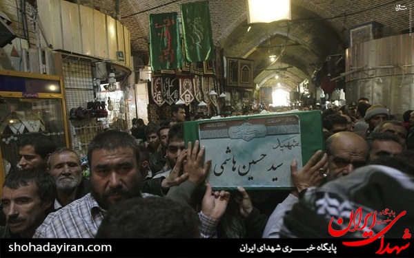 عکس/ تشییع شهید مدافع حرم در شهر ری
