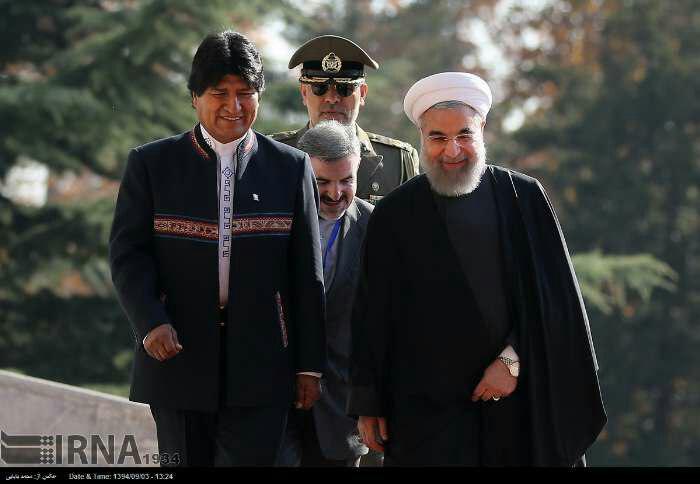 استقبال روحانی از رفیق احمدی‌نژاد +عکس