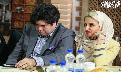 سالار عقیلی و همسرش در دیدار نوروزی +عکس