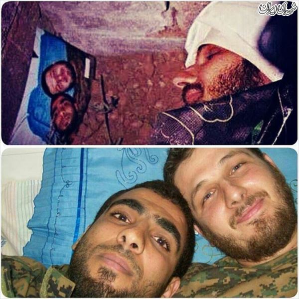 شهید:این عکس را درون قبرم بگذارید!+عکس
