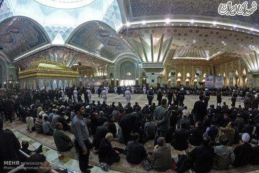اقامه نماز بر پیکر  هاشمی توسط رهبر انقلاب/حضور گسترده مردم در مراسم تشییع + عکس