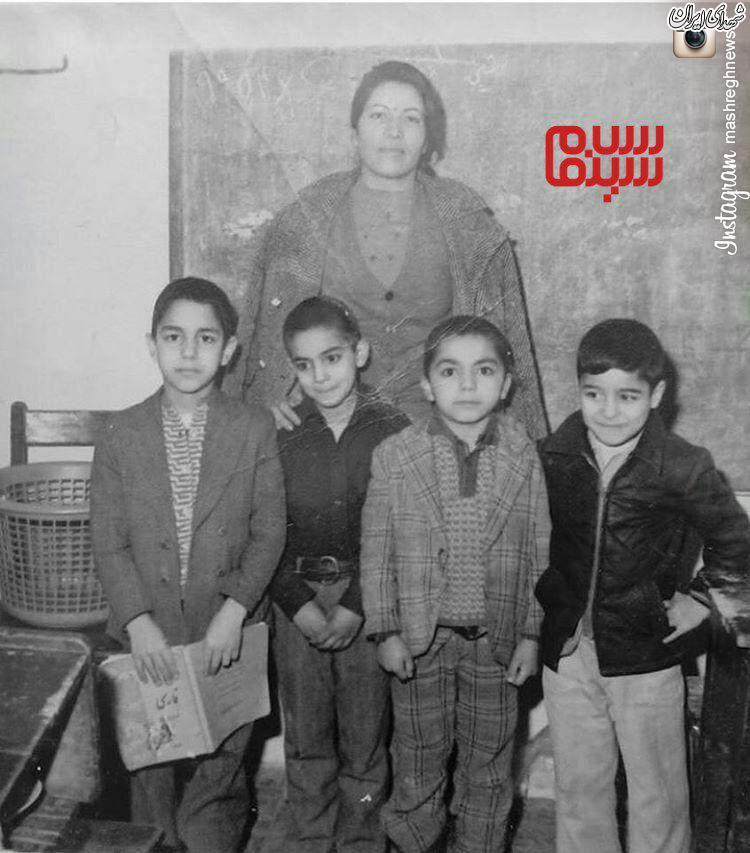 تصویری از مهران مدیری در دوران کودکی+عکس