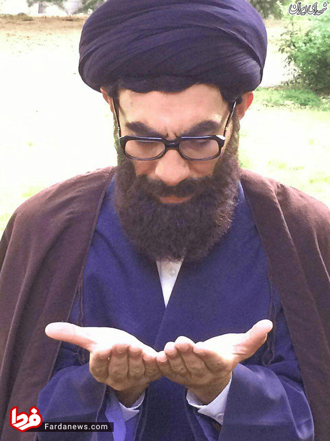 بازیگر نقش آیت الله خامنه‌ای در معمای شاه+عکس