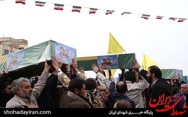 عکس/تشییع پیکر 6 شهید مدافع حرم در قم