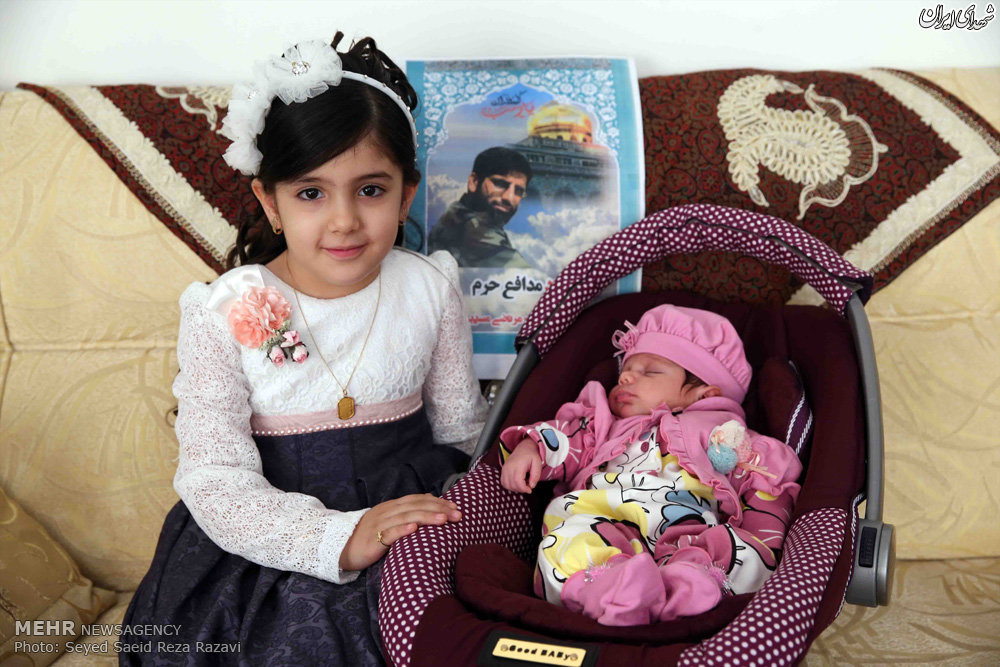فرشته های کوچک شهید مدافع حرم+عکس