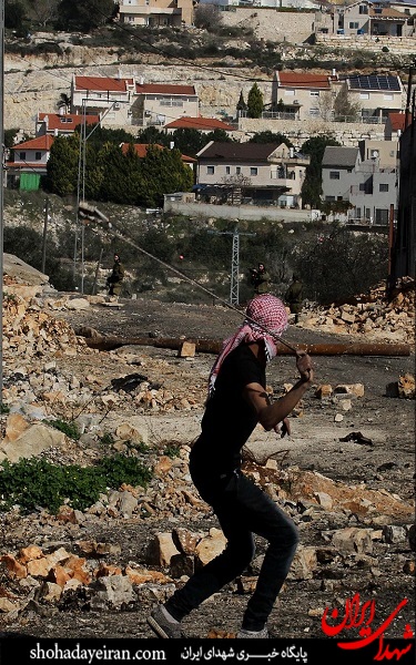 عکس/درگیری ها در کرانه باختری علیه شهرک سازی و ساخت دیوار حائل