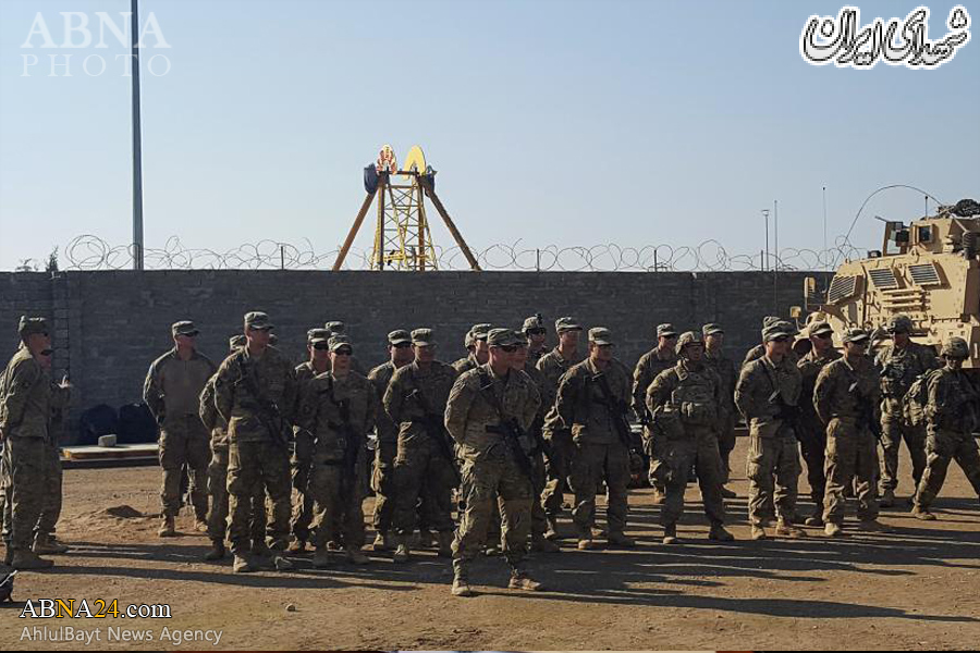 نیروهای ارتش آمریکا در شمال موصل+تصاویر