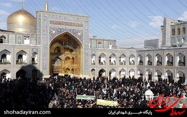 عکس/ تشییع سه شهید مدافع حرم در مشهد