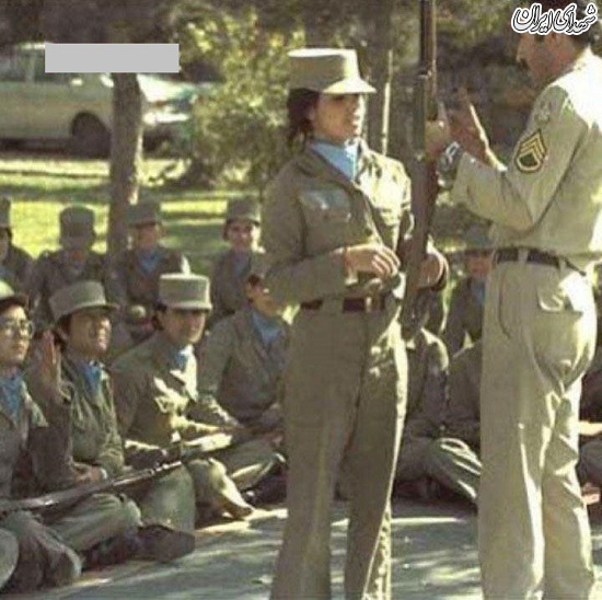 سربازی رفتن دخترها در قبل از انقلاب +عکس