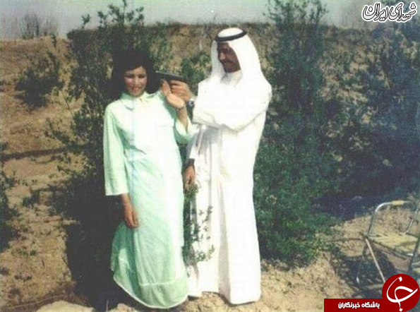 شوخی مرگبار صدام حسین با همسرش +عکس