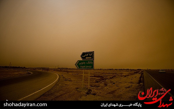 عکس/ ریزگردها میهمان بوشهری ها