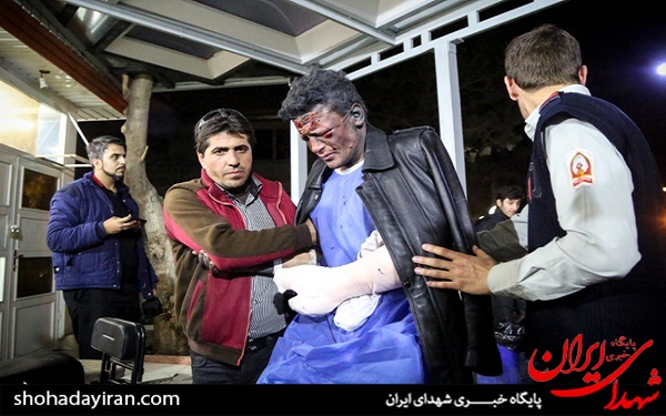 عکس/ آسیب دیدگان حوادث چهارشنبه سوری