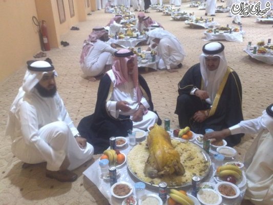 زورگیری و سرقت غذای میهمانی در عربستان