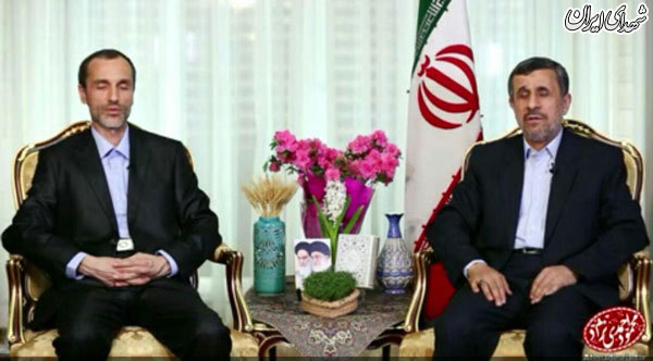 تبریک معنادار احمدی‌نژاد با حضور بقایی!!؟+عکس
