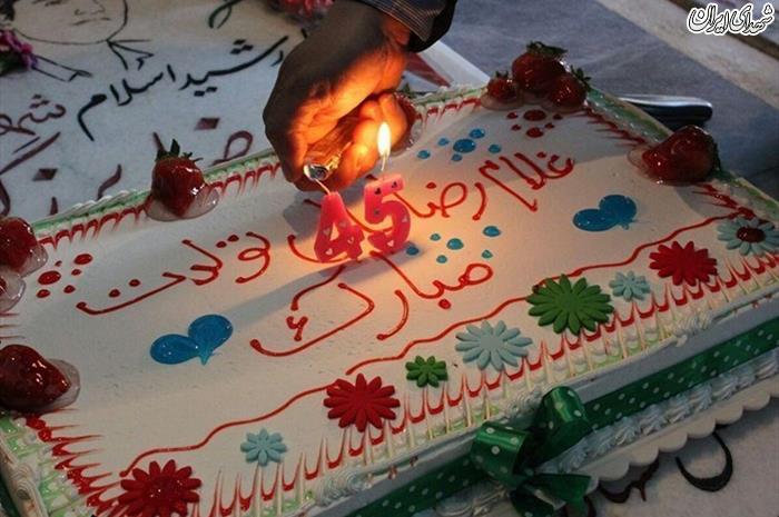 جشن تولد ۴۵ سالگی یک شهید + عکس
