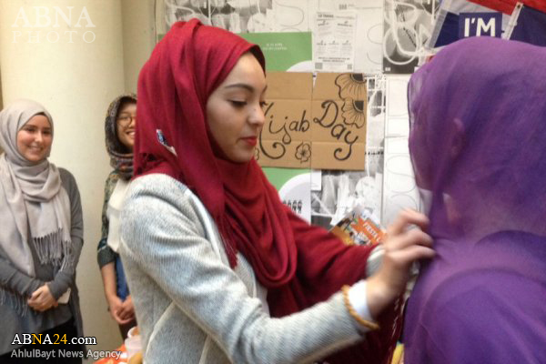 دعوت به حجاب در دانشگاه پاریس + تصاویر
