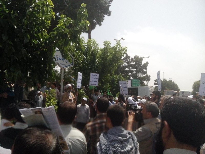 اعتراض مردم قم نسبت به هنجارشکنی فائزه هاشمی