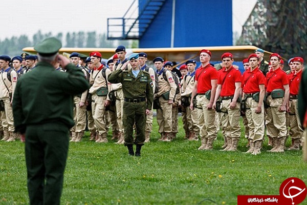 ارتش جوان پوتین اینگونه آموزش می بینند + تصاویر