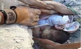 داعش نوزاد 40 روزه را بمب‌گذاری کرد! + عکس