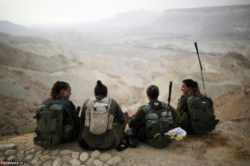 خدمت سربازی دختران در ارتش اسرائیل+تصاویر