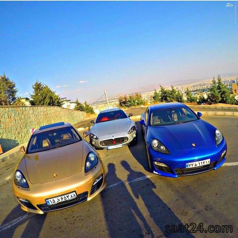 خودروهای میلیاردی‌ در بام تهران را ببینید+عکس