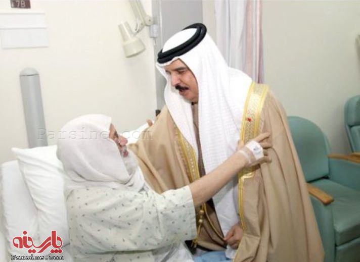 عیادت پادشاه بحرین از شیخ عیسی +عکس