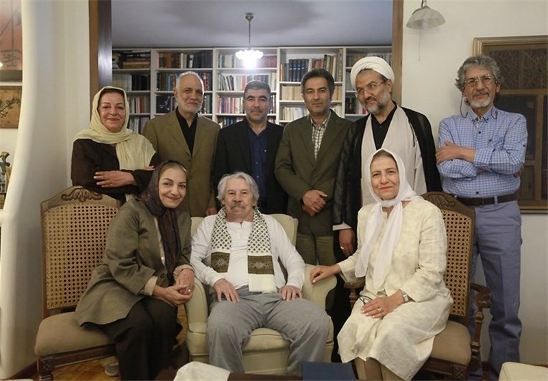 مدیران رسانه ملی در خانه داوود رشیدی +عکس