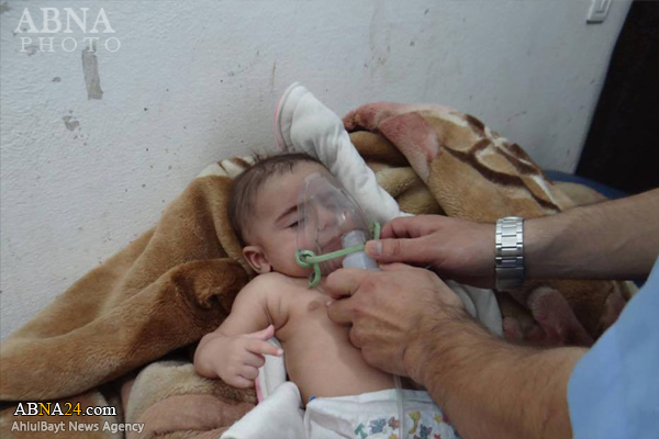 حمله شیمیایی داعش به ادلب سوریه + تصاویر