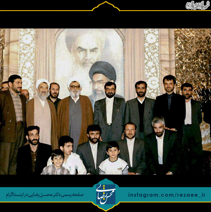 محسن‌ رضایی، قالیباف و شمخانی در مشهد+عکس