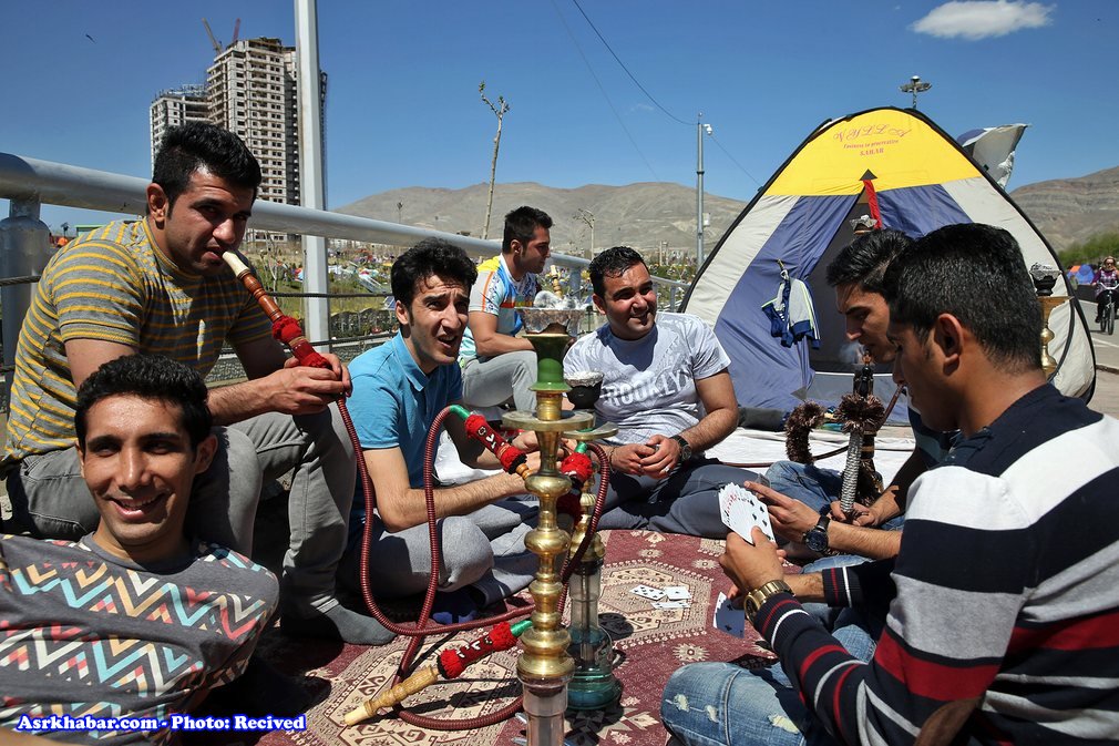 تفریح جوانان ایرانی در رسانه انگلیسی +عکس