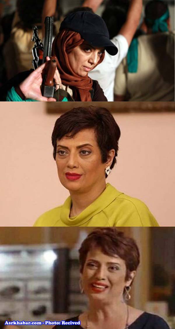 بازیگر ایرانی بدون حجاب در شبکه جم!+عکس