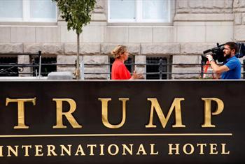 افتتاح هتل ترامپ در نزدیکی کاخ سفید+عکس