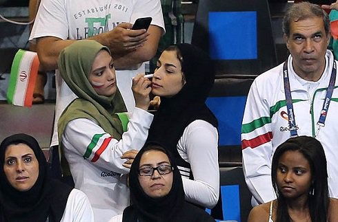 آرایش صورت دختران ایرانی در پارالمپیک!؟+ عکس