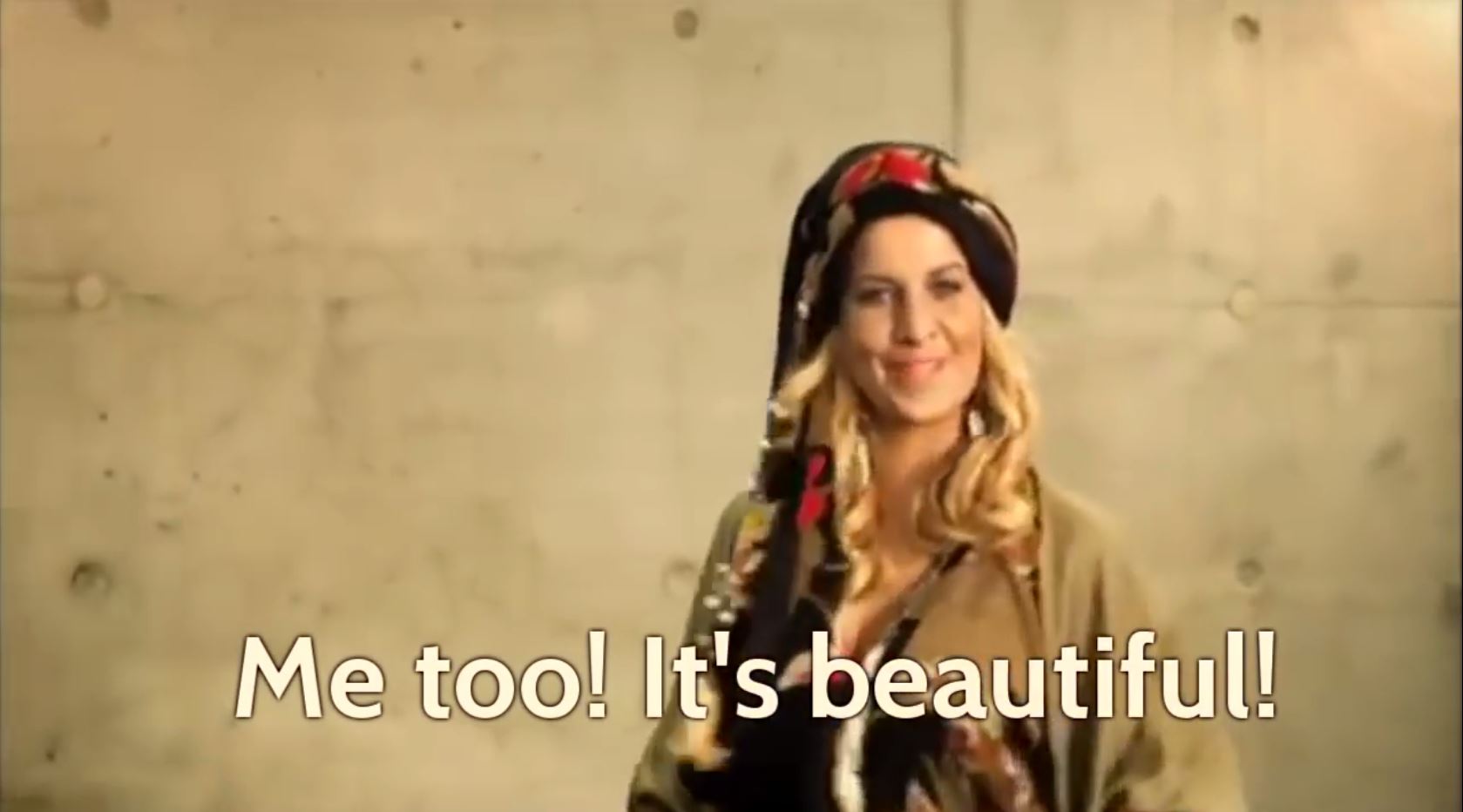 تبلیغ جنجال برانگیز حجاب با خانم آلمانی!+عکس