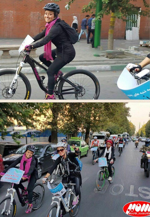 ترویج فحشا در تهران/ دوچرخه سواری بانوان شرعا جایز نیست
