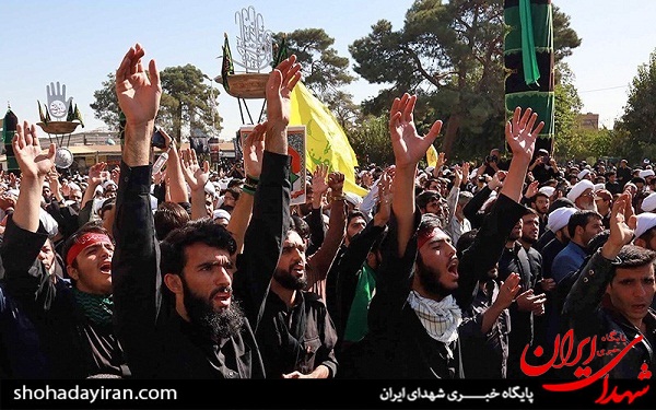 عکس / تشییع 5 شهید مدافع حرم در قم