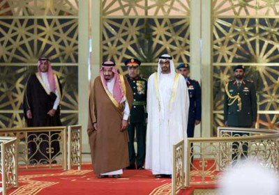 اعطای عالی‌ترین نشان امارات به ملک سلمان