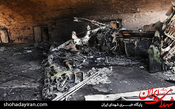 عکس/خسارات وارده به پایگاه هوایی ارتش سوریه