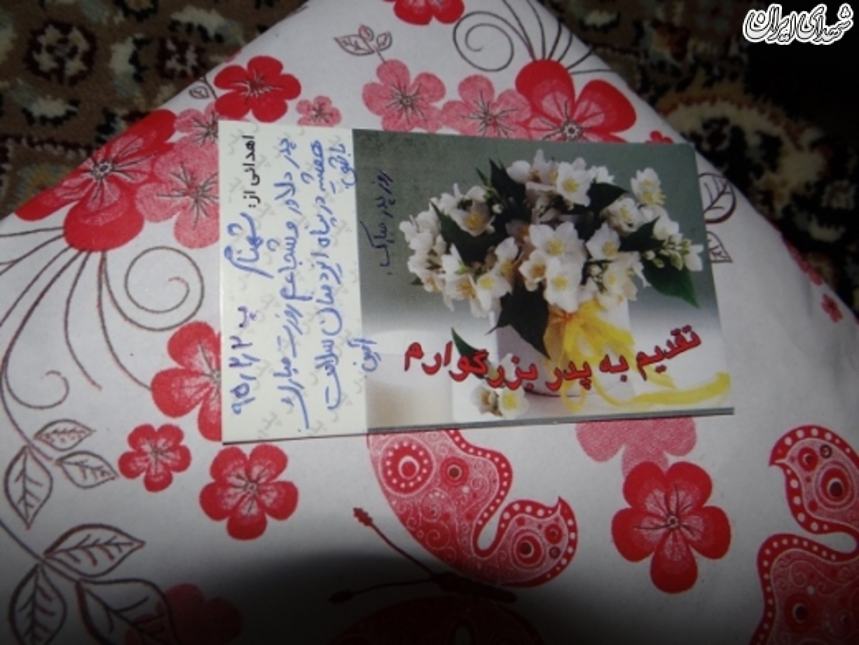 حسرت دوقلوهای شهید مدافع حرم در روز پدر+عکس
