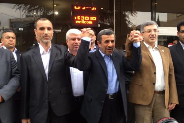 عکس/ بقایی با احمدی نژاد و مشایی آمد!