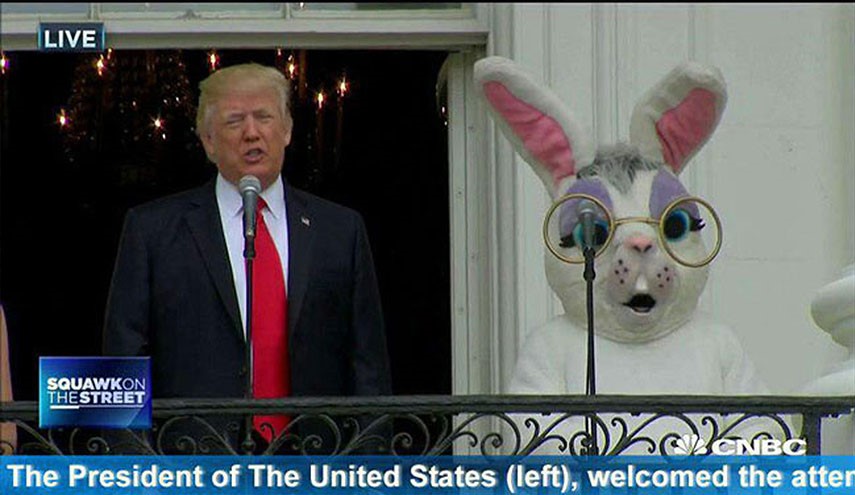 شوخی عجیب تلویزیونی با دونالد ترامپ!+عکس